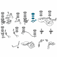 OEM Honda Accord Crosstour Regulator Set, Pressure Diagram - 17052-TP7-A00