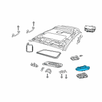 OEM Dodge Journey Lamp-Reading Diagram - 1AN73HDAAB