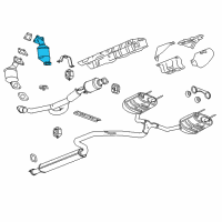 OEM 2020 Chevrolet Impala Preconverter Diagram - 23276242