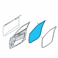 OEM 2022 Kia Soul W/STRIP Assembly-Fr Dr S Diagram - 82130K0000