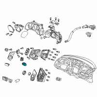 OEM Switch Assembly, Hazard Diagram - 35510-SZT-A21