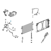 OEM 2018 Chevrolet Trax Suction Hose Seal Diagram - 02724966