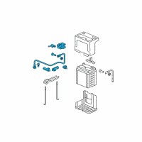 OEM 2007 Honda Fit Cable Assembly, Starter Diagram - 32410-SLN-000