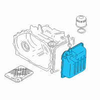 OEM 2004 Chrysler Sebring Pan-Transmission Oil Diagram - MD763469