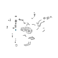 OEM 2011 Lexus LS460 Fuel Pump Assembly W/Filter Diagram - 23220-38030