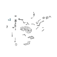 OEM 2016 Lexus LS460 Gage Assy, Fuel Sender Diagram - 83320-50100