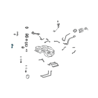 OEM 2008 Lexus LS460 Harness, Fuel Pump Diagram - 77785-50021