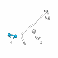 OEM 2014 Dodge Journey Link-STABILIZER Bar Diagram - 68052655AA