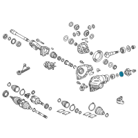 OEM Lexus LX570 Seal, Type T Oil Diagram - 90311-46006