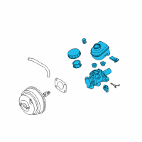 OEM 2006 Infiniti FX45 Cylinder Assy-Brake Master Diagram - D6010-CL70A