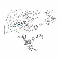 OEM 1998 Toyota Corolla Lock Controller Diagram - 85432-47010