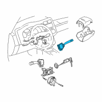 OEM 2001 Toyota Prius Wiper Switch Diagram - 84652-2G011