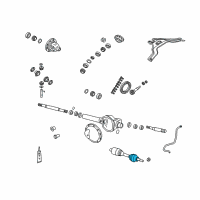 OEM Dodge Boot Pkg-Half Shaft Diagram - 5135014AA