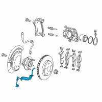 OEM 2015 Jeep Renegade Sensor-Anti-Lock Brakes Diagram - 68246922AA