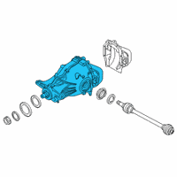 OEM BMW 840i Gran Coupe FINAL DRIVE WITH DIFFERENTIA Diagram - 33-10-8-695-523