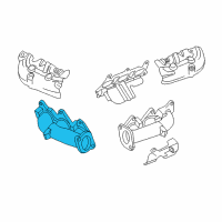 OEM Buick LaCrosse Manifold Diagram - 12571074