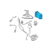 OEM 2004 Dodge Dakota CANISTER-Vapor Diagram - 52121500AB