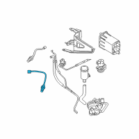 OEM 1998 Jeep Wrangler Oxygen Sensor Diagram - 56041213AB