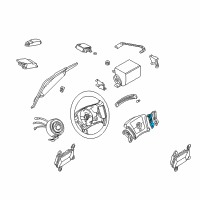 OEM BMW 750iL Air Flow Switch Cruise Control Diagram - 61-31-8-368-969