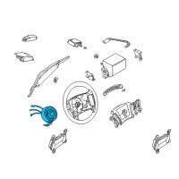 OEM 1996 BMW 750iL Slip Ring Diagram - 32-34-1-093-245