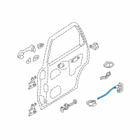 OEM 2005 Mercury Mariner Cable Diagram - YL8Z-78266A47-AA