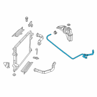 OEM 2013 Dodge Challenger Hose-Heater Supply Diagram - 55038163AI