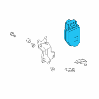 OEM 2013 Scion xB Actuator Assembly Diagram - 44050-12522