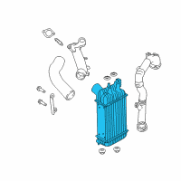 OEM Nissan Sentra Charge Air Cooler Diagram - 14461-BV80B