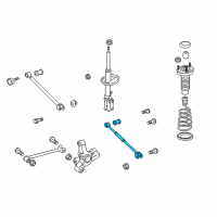 OEM Toyota Highlander Rear Arm Diagram - 48730-0E080