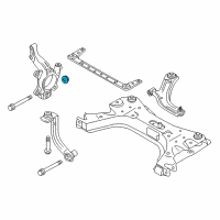 OEM 2015 Chevrolet City Express Knuckle Nut Diagram - 19316146