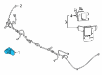 OEM Kia Sorento Ultrasonic Sensor As Diagram - 99310F6000GWP