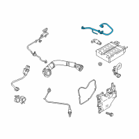 OEM 2017 Ford Focus Inlet Tube Diagram - G1FZ-9C047-A