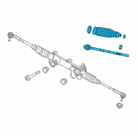 OEM 2010 Dodge Ram 3500 Kit-Inner End Diagram - 68040228AA