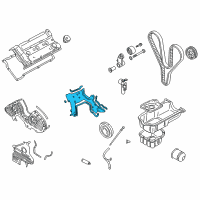 OEM Hyundai Cover Assembly-Timing Belt Rear Diagram - 21370-37101