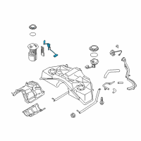 OEM Infiniti Fuel Gauge Sending Unit Diagram - 25060-4HK1A