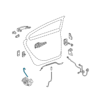 OEM 2016 Buick LaCrosse Control Rod Diagram - 25779145