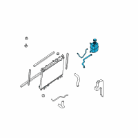 OEM 2008 Nissan Titan Tank Assy-Reserve Diagram - 21710-9FF0A