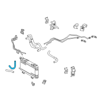 OEM 2002 Toyota Highlander Rear Hose Diagram - 90445-17097