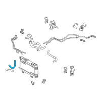 OEM Toyota Highlander Rear Hose Diagram - 90445-17097