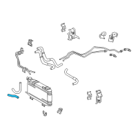 OEM 2004 Toyota 4Runner Outlet Hose Diagram - 90445-17103