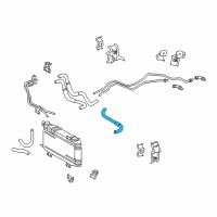 OEM 2003 Lexus LX470 Hose(For Oil Cooler Inlet) Diagram - 32941-60190