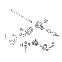 OEM 2010 Jeep Commander Seal-Axle Drive Shaft Diagram - 52069706AB