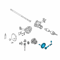 OEM 2011 Ram Dakota Gear Kit-Ring And PINION Diagram - 5015873AD