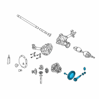 OEM 2008 Dodge Dakota Gear Kit-Ring And PINION Diagram - 5015873AD