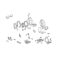 OEM 2009 Chevrolet Suburban 1500 Lumbar Switch Diagram - 25909573