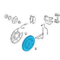 OEM 2009 BMW 128i Brake Disc, Ventilated Diagram - 34-21-6-855-005