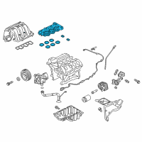 OEM Intake Manifold Diagram - JL3Z-9424-B