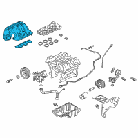 OEM 2015 Ford F-150 Intake Manifold Diagram - FL3Z-9424-G