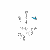 OEM 2009 Nissan Versa Crankshaft Position Sensor Diagram - 23731-ED01A