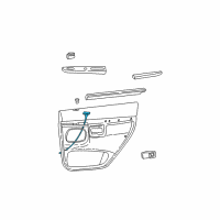 OEM 1994 Mercury Cougar Window Switch Diagram - F4SZ-14529-A